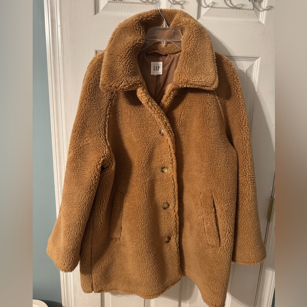 GAP Tan Teddy Jacket